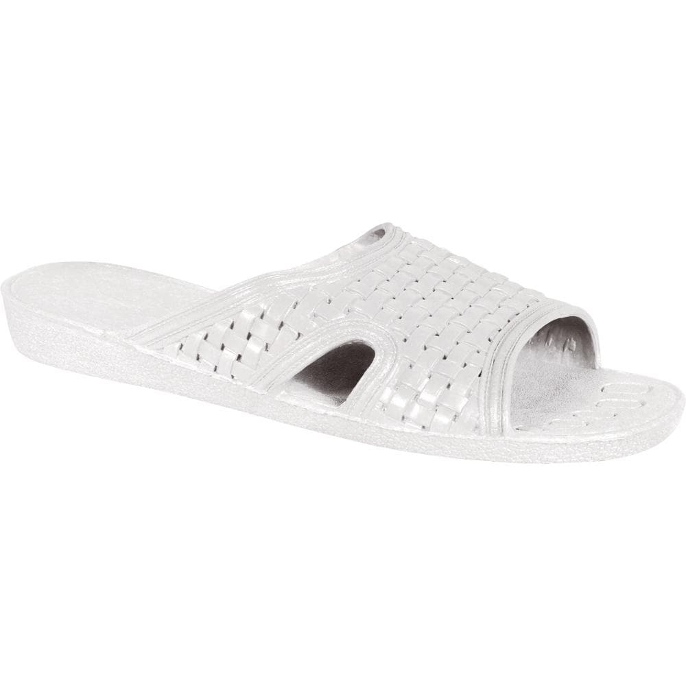 bob barker orange sandals