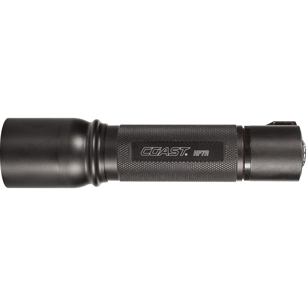 coast rechargable flashlight hp7r a high powered strobe mode Coast HP7R 300 Lumen Rechargeable